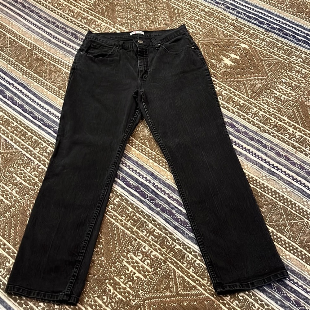 Writers by Lee classy, fit, straight leg, black jeans